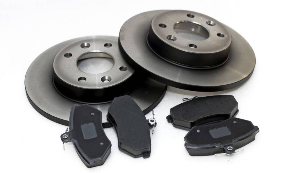 Obrazek przedstawia klocki hamulcowe