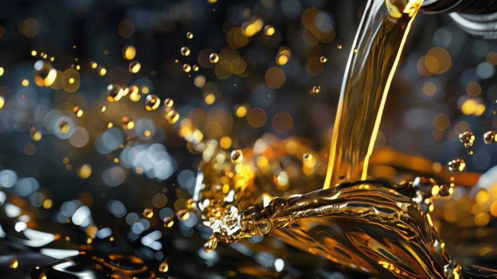 Obrazek przedstawia olej silnikowy