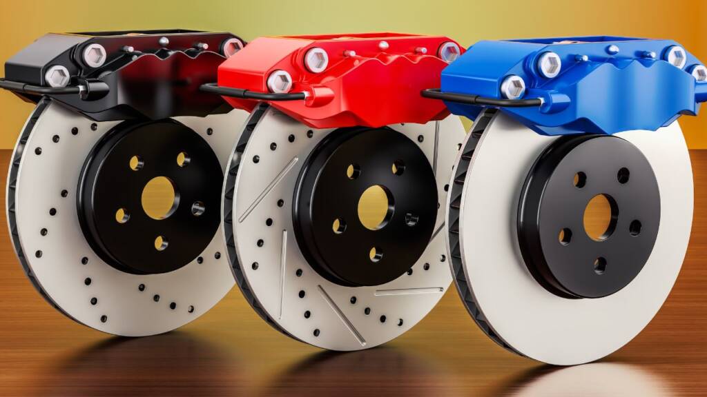 Obrazek przedstawia 3 tarcze hamulcowe