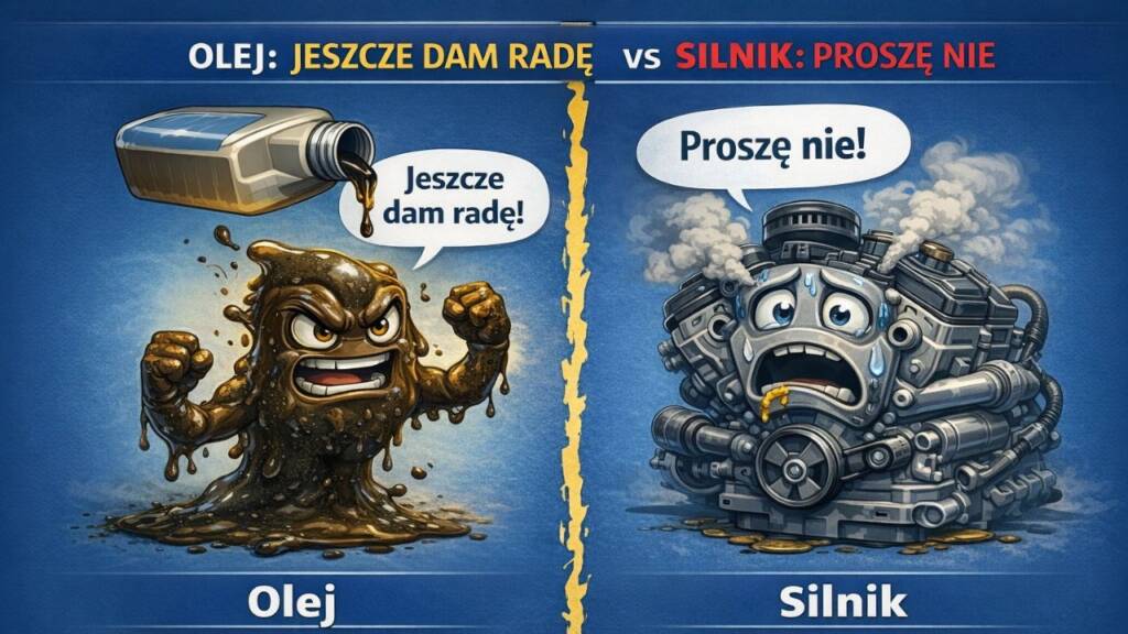 Olej: jeszcze dam radę vs Silnik: proszę nie